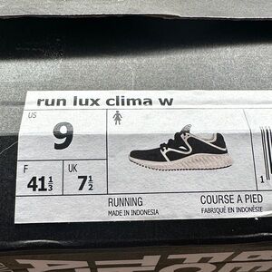 Adidas Black and White Athletic Sneakers 9